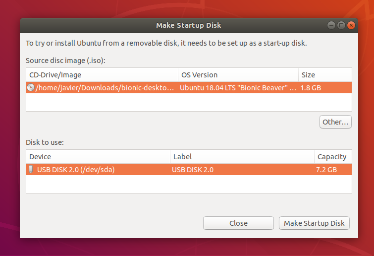 create bootable usb from iso mac for unbuntu